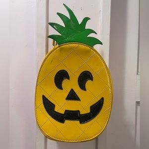 Backstitch Bruja Summerween Pineapple Jack-o-lantern convertible backpack/purse